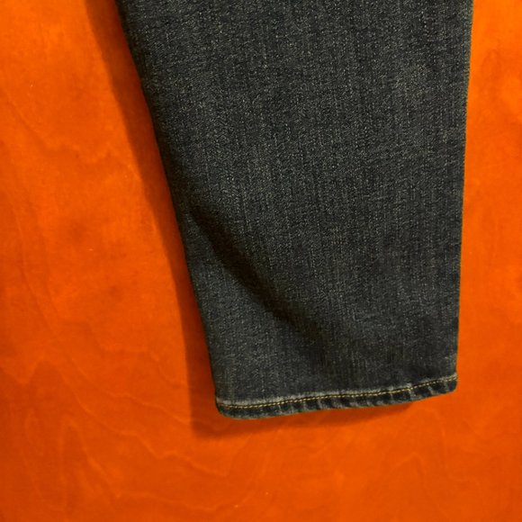 Lee Slim Fit Straight Leg Mid Rise Stretch Denim Jeans Women's Size 4‎ Petite - Picture 14 of 16